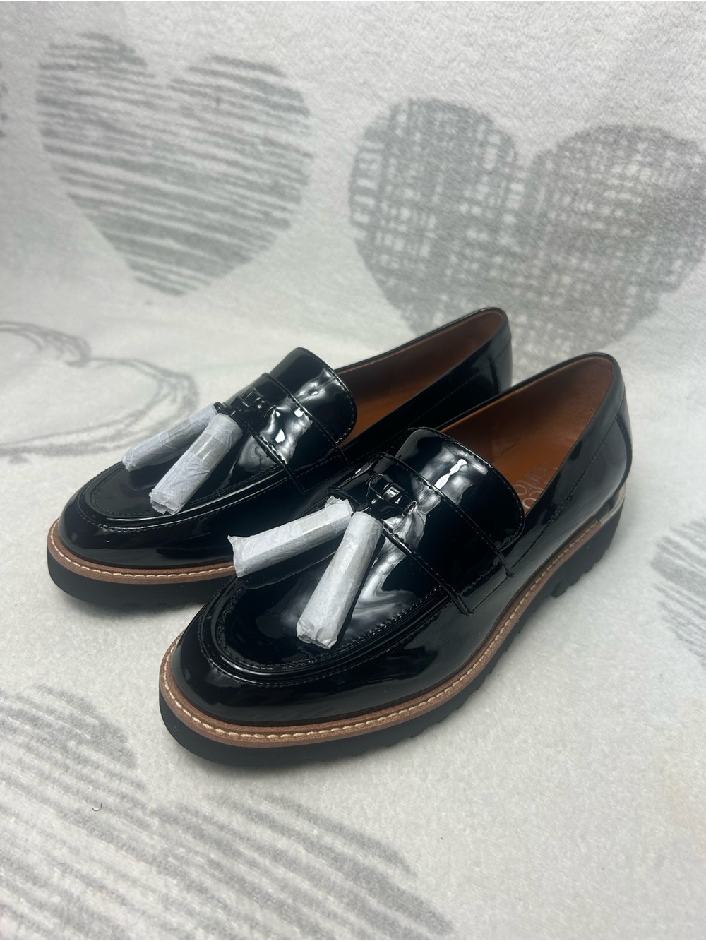 Franco Sarto Carolynn Platform Loafer NEW Sz 6 No Box